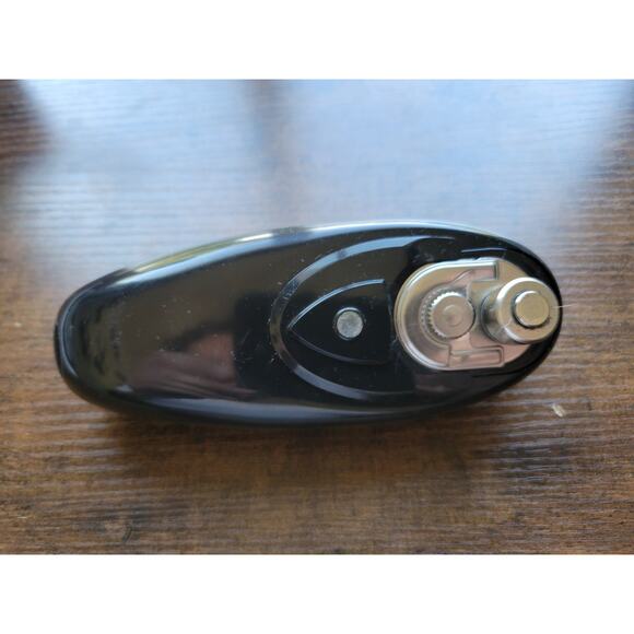 Black/Red Smooth Edge Electric/Battery Can Opener - 6-1/2” - Used - Picture 3 of 6
